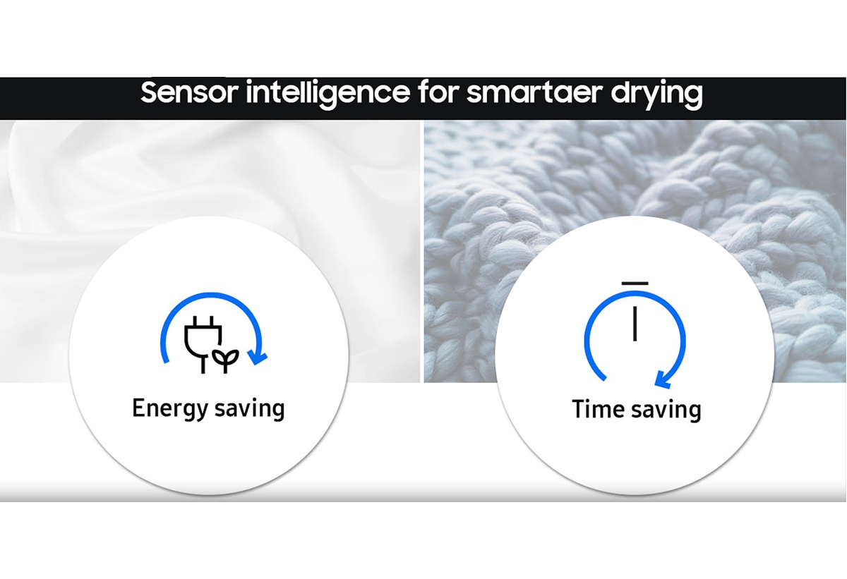 Απεικονίζονται δύο εικονίδια εξοικονόμησης ενέργειας και χρόνου.
